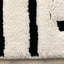 Tapis d'intérieur noir blanc Hopwood-779897240