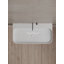 Lavabo de salle de bain mural monotrou 35 po x 18 po Monflari-126174924-126174922
