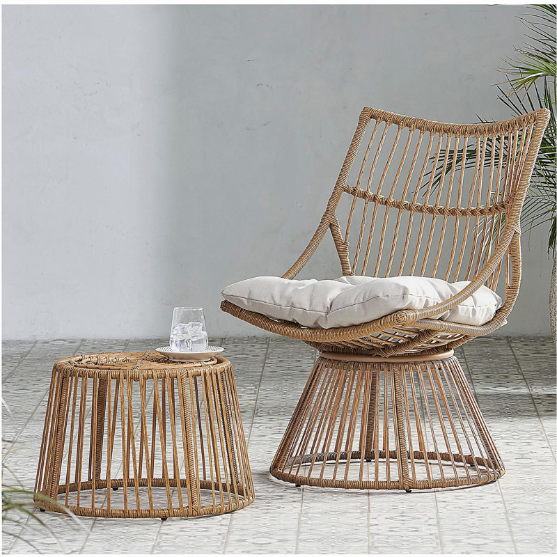 ELAINE CHAIR & SIDE TABLE