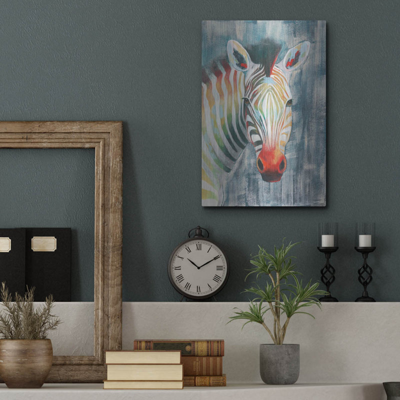 «Prism Zebra I» par Grace Popp, H 16 po x l 12 po