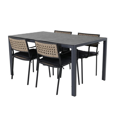 Ebiasaf 4 - Person Dining Set