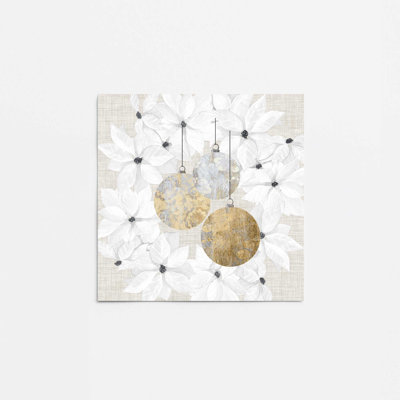 «Holiday Ornaments in Bloom I»