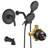 5" Shower Faucet Set with Tub Spout, Solid Brass Shower Valve Kit with Shower Head and Handheld