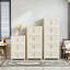 Armoire de rangement latérale large et pliante