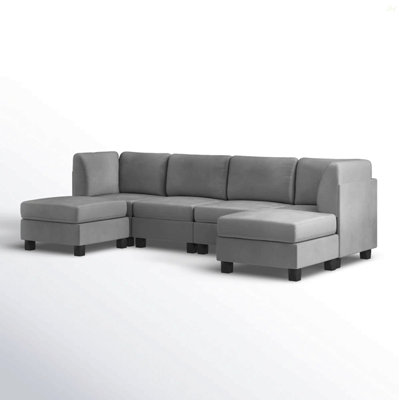 Polyester Upholstered Modular Sectional