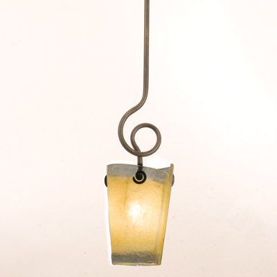 Luminaire suspendu à cylindre simple 1 lumières Tribecca