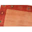 Tapis oriental oriental en laine noué à la main orange