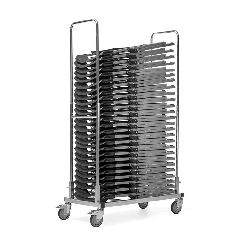 Heilig 180cm H x 105cm W x 52cm D 100kg Chair Trolley