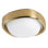 Pebble 8-in Silver dimmable LED Flush Mount