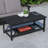 Zeilin Indoor/Outdoor Poly Resin 2-Tier Adirondack Coffee Table-780222531
