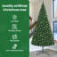 13.12' H Lighted Artificial Christmas Tree