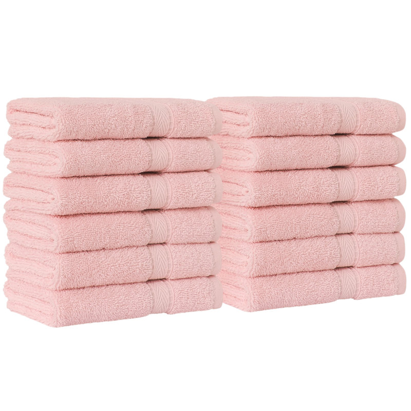 Sinemis Turkish Cotton Washcloth, Pink