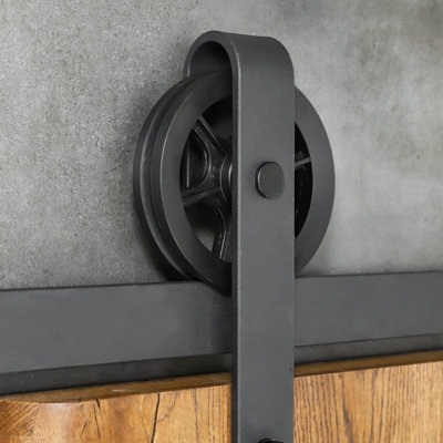 Garrett Standard Single Barn Door Hardware Kit