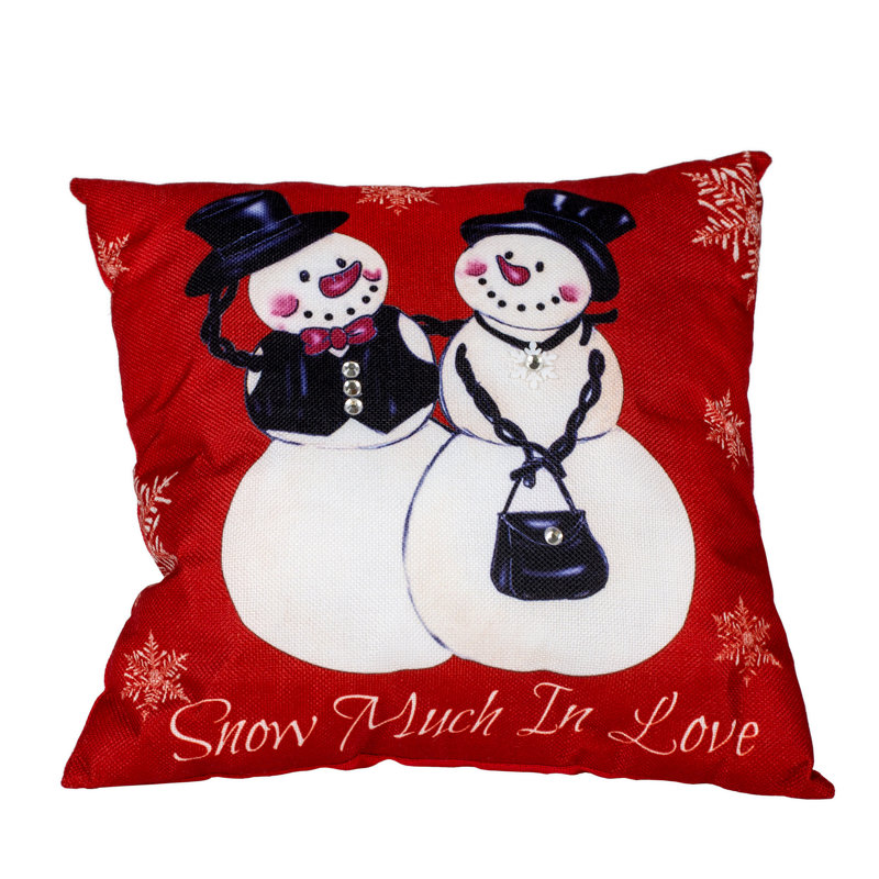 Coussin Snow Couple