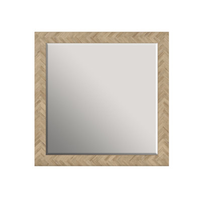 Garrison Square Beveled Wall Mirror