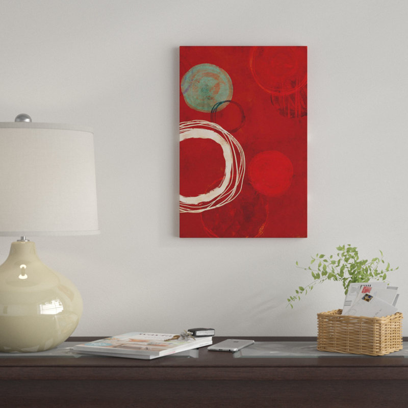 «At The Center Of It All» par Tracie Andrews, impression sur toile tendue, H 26 po x l 18 po x P 1,5 po, Pas de tapis