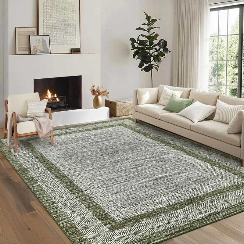 Tapis lavable à la machine Mcquay, Rectangle 5 pi x 7 pi