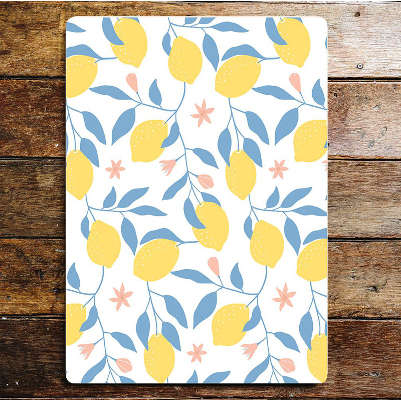 Food & Beverage Wall Decor on Metal, 40cm H x 28cm W