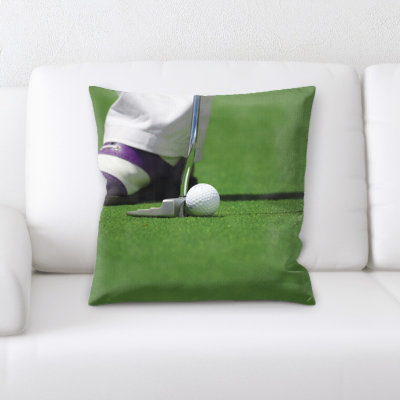 Golf Throw Pillow