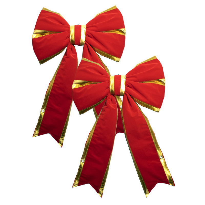 18" Velvet Bow