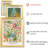 16 Pcs Gold Framed Vintage Eclectic Wall Art Decor, William Morris Wall Prints For Bedroom, Gallery Wall Frame Set, Posters For Living Room Aesthetic, Collage Kit, Colorful Dorm Home Artwork
