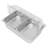 Stainless Steel Food Serving Container Rectangular Food Serving Container With Lid