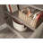 Brunoy 5 Shelf Bookcase W/Doors Pm-110571562