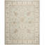 Tapis turquoise / ivoire en laine fait à la main Desmondia-253639740