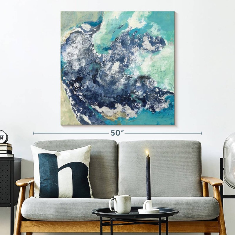 Turquoise Avery, 33" H x 33" W