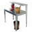 Poly-Tex 44" W x 24" D x 44" H Steel Potting Bench Free Standing Shelf 
