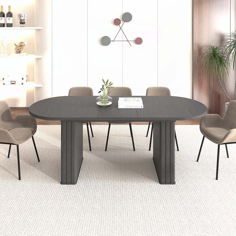 Table de salle à manger extensible pour 4 à 8 personnes