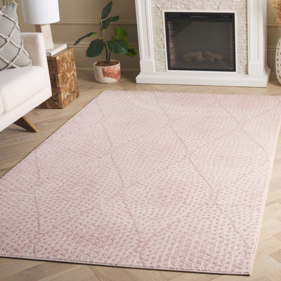 Tapis géométrique Abbygael Performance
