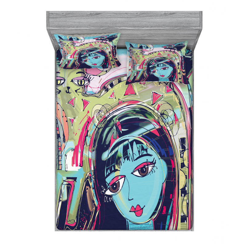 Ensemble de draps Funk, Taie d'oreiller taille double