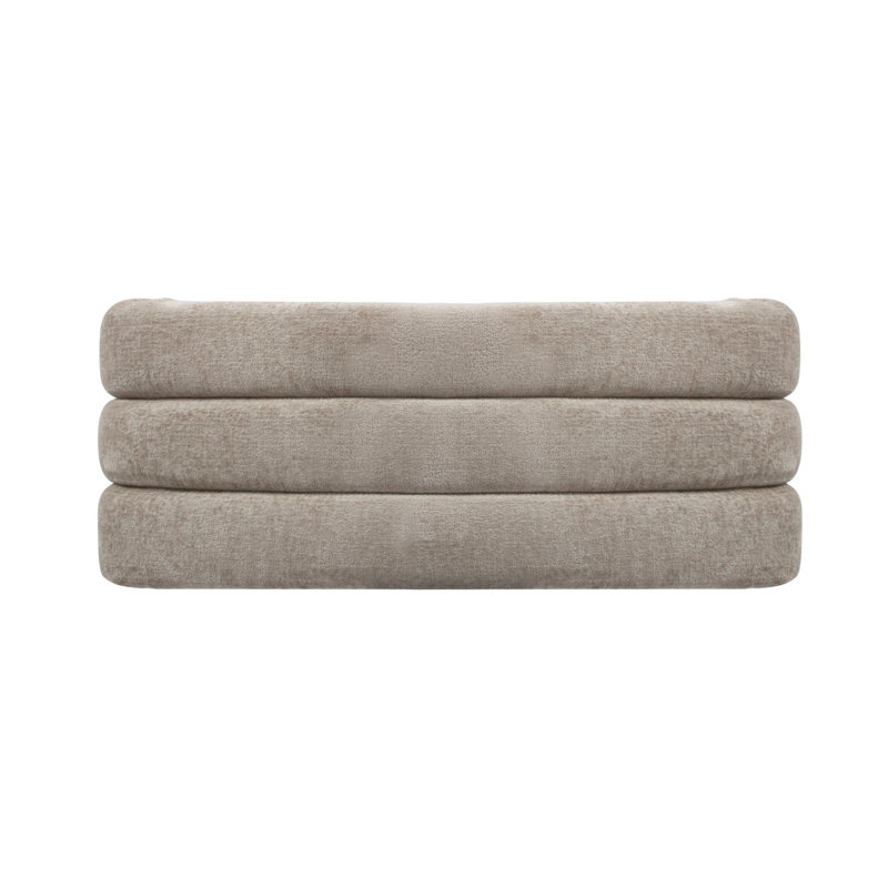 Mercer Upholstered Bench, Taupe
