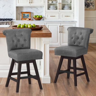 Tabouret de comptoir pivotant 26 po Caesar