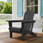 Chaise Adirondack pliable en PEHD Clitheroe-879525383