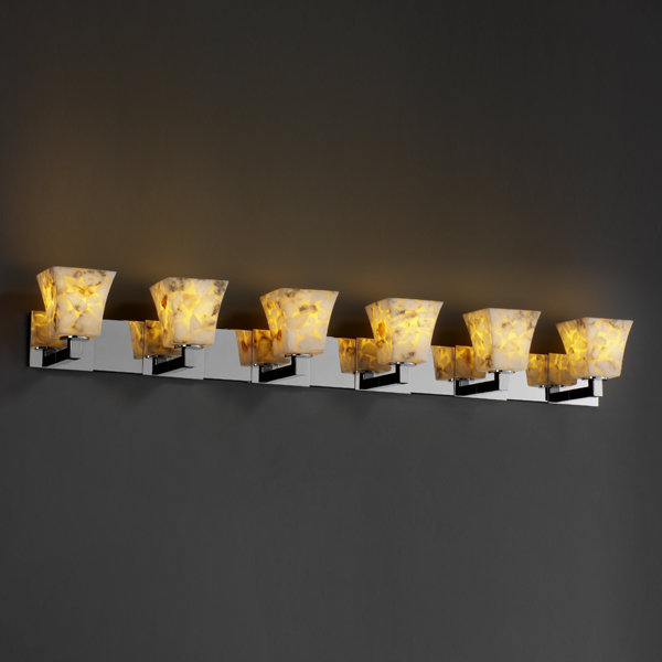 Yonce 6 - Light Vanity Light, Brushed Nickel, Cylinder with Flat Rim
