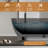 KAKUSIGA 68.9 inch translucent grey blue oval freestanding soaking bathtub for bathroom