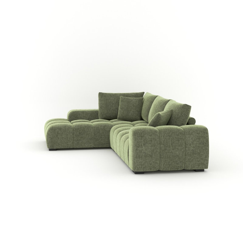  Canapé modulaire Ellison faisant face à la gauche, vert, Vert, Left Hand Facing