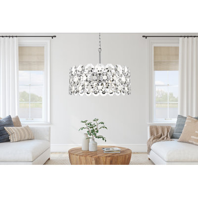 Abdella 7 - Light LED Crystal Pendant