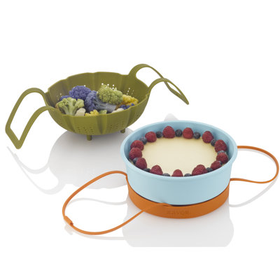Zavor Silicone Steamer Basket with 8.46'' Diameter