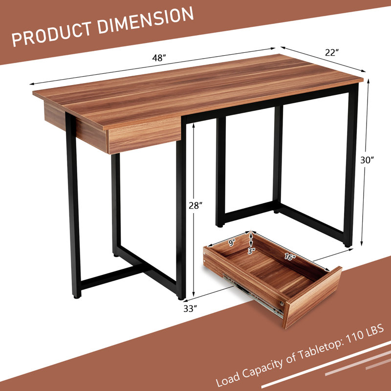 Bureau 22 po Tacconi, Brun