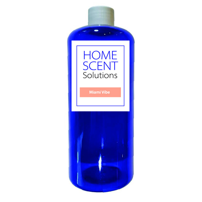 Recharge de diffuseur de parfum asiatique à base d'huile 500 ml, Miami Vibe