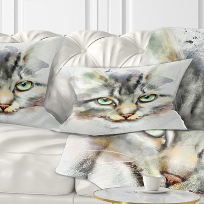 Coussin aquarelle