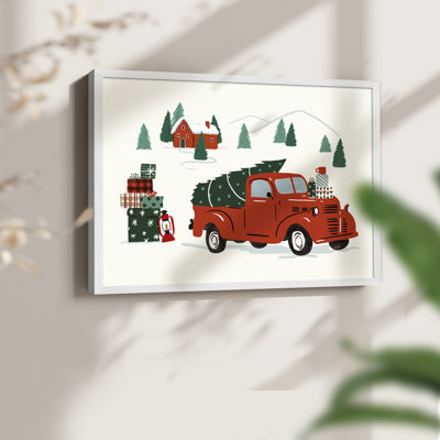 Going to Grandmas Collection A -Framed Print - Restickable
