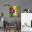 Ivy Bronx «Color Study Abstract 2» par Michelle Calkins, art mural en métal-596006309
