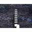 Tapis gris anthracite en laine et soie noué à la main 8 pi x 10 pi 89DC1EDA41C74ICD84740BB487548664