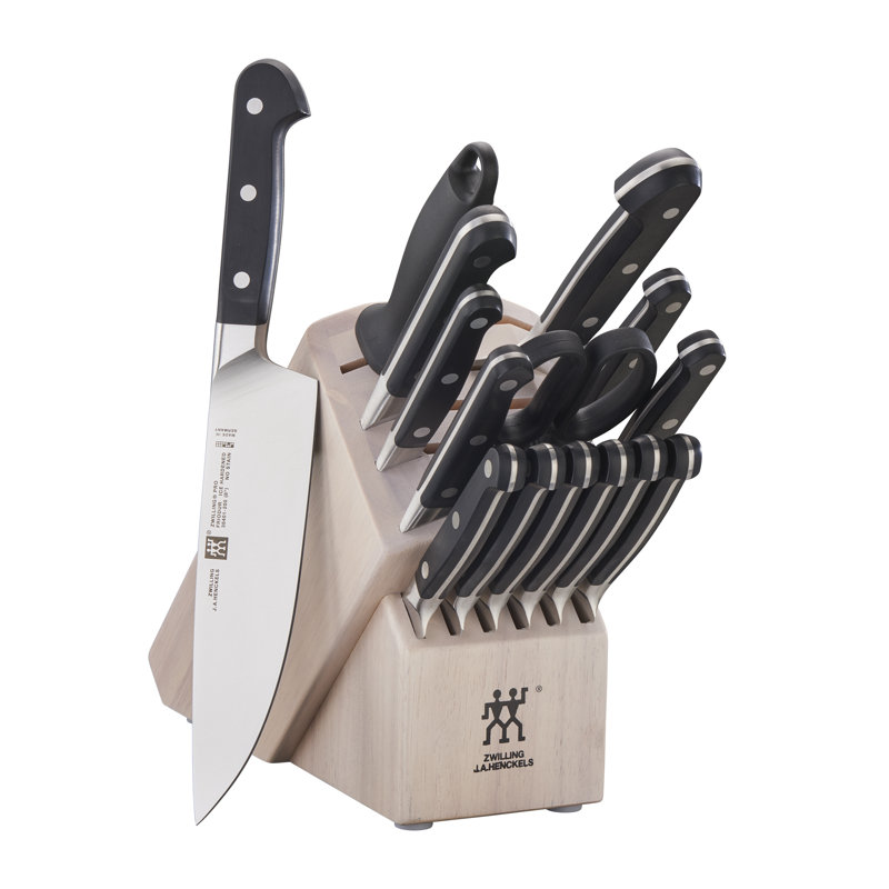 Ensemble de couteaux 16 pièces Zwilling Pro, Blanc