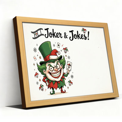 «Joker and Jokes Christmas», personnage de dessin animé sur toile, ensemble de 1 reproduction