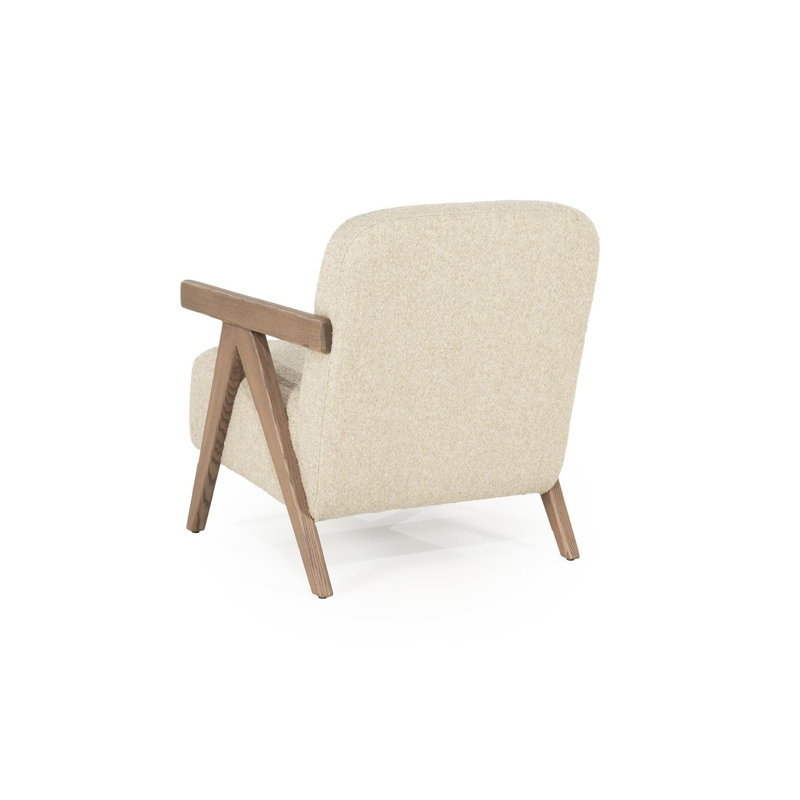 Fauteuil d'appoint Francis, Beige